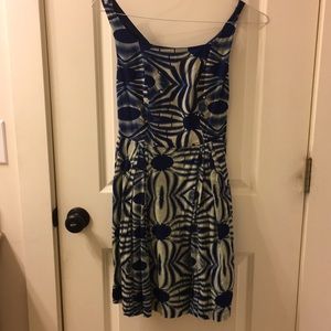 Anthropologie Hand Died, Hand Made Ikat Dress